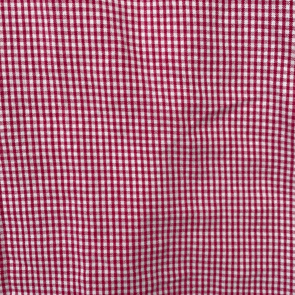 Red plaid button up - Picture 2 of 3